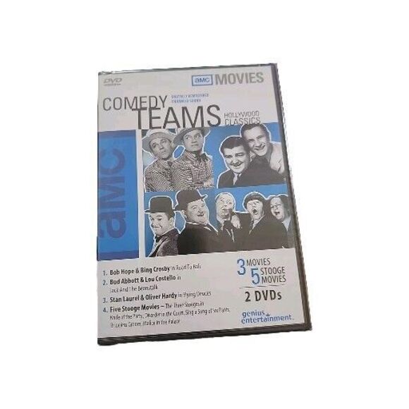 AMC - Hollywood Classics: Comedy Teams (DVD, 2004) New Sealed, Bob Hope, Abbott - Picture 1 of 6